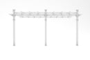 12x16 Valencia Attached Pergola Pergola Vita Canada