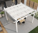 Classic pergola with canvas weave shade Vita Canada 12x12