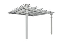 12x12 Freemont Attached Pergola Pergola Vita