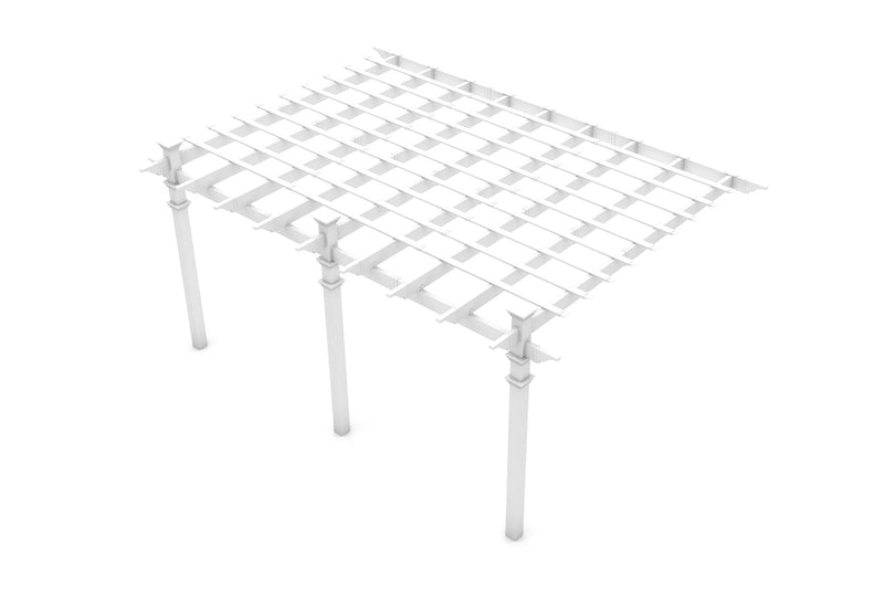 12x16 Valencia Attached Pergola Pergola Vita Canada 