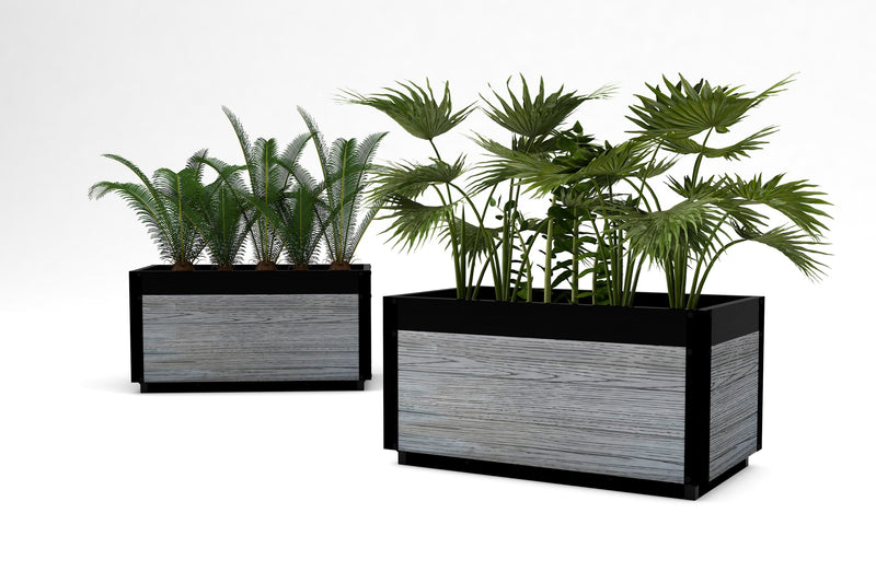Delta 30" Modern Planter, 2 Pack Planter Vita Canada 
