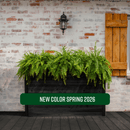 MEZZA Large Parklette Planter Planter Vita Canada Charcoal 