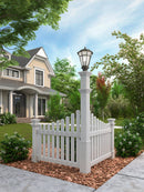 CLASSIC Corner Picket Lamp Post Decor Vita Canada 