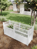 Classic 33" x 97" Keyhole Composting Garden with Fencing Garden Vita Canada 