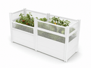 CLASSIC 33" x 97" Keyhole Composting Garden with Fencing Garden Vita Canada 