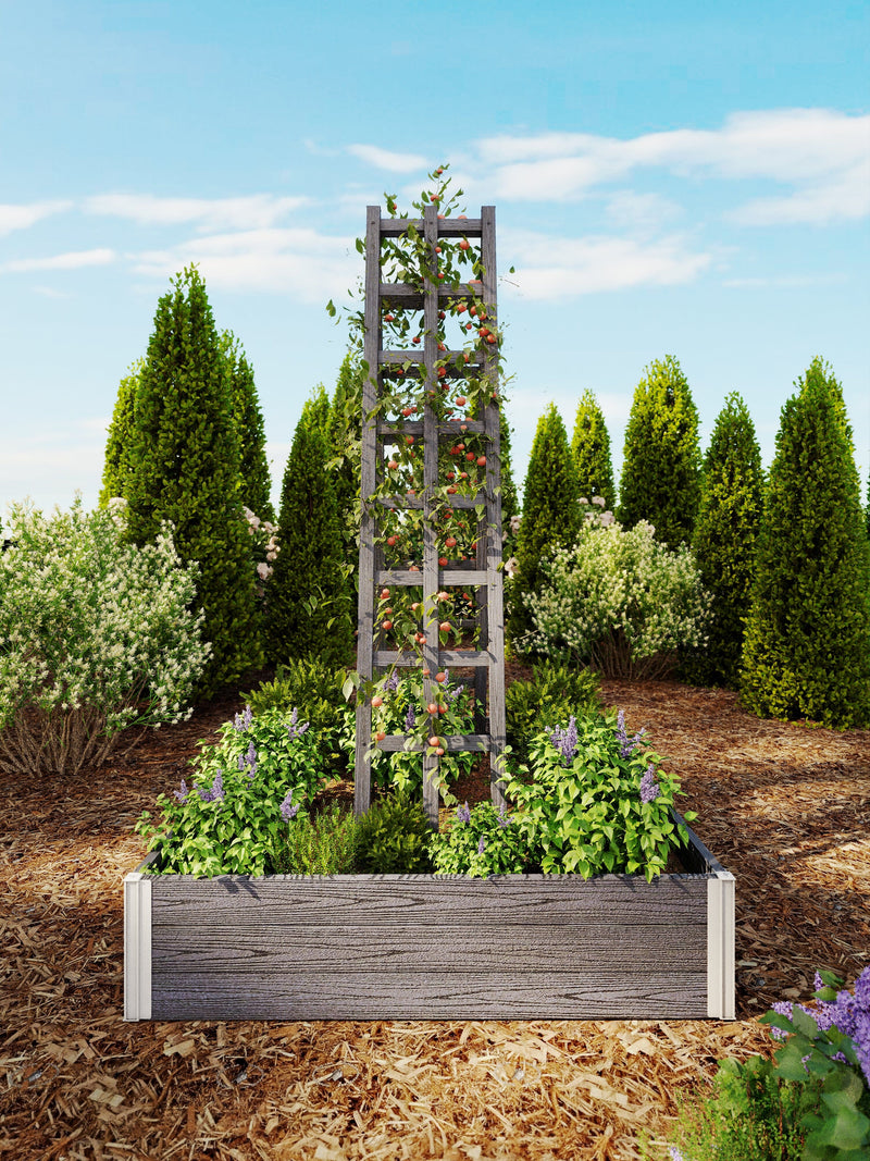 wooden trellis canada URBANA Ladder Trellis
