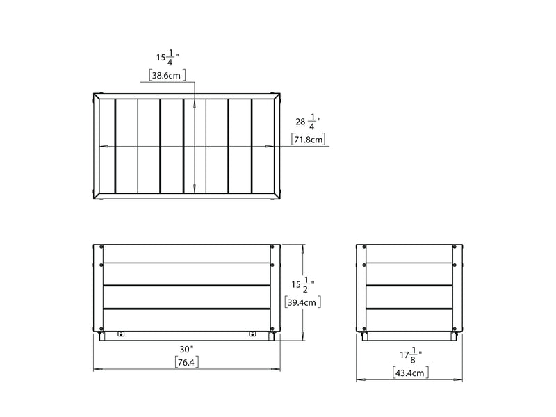 Delta Modern Planter Planter Vita Canada 