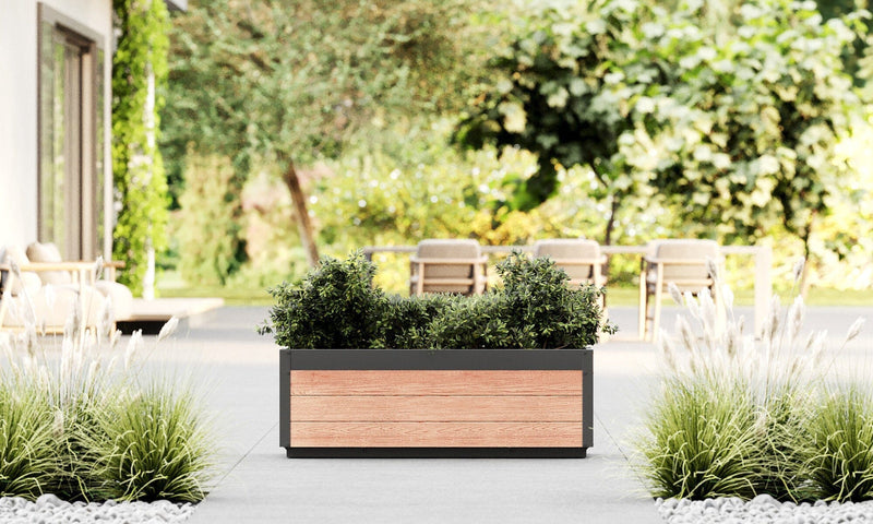 Delta Modern Planter Planter Vita Canada Light Brown 45" 