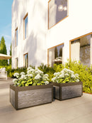 Delta 30" Modern Planter, 2 Pack Planter Vita Canada 