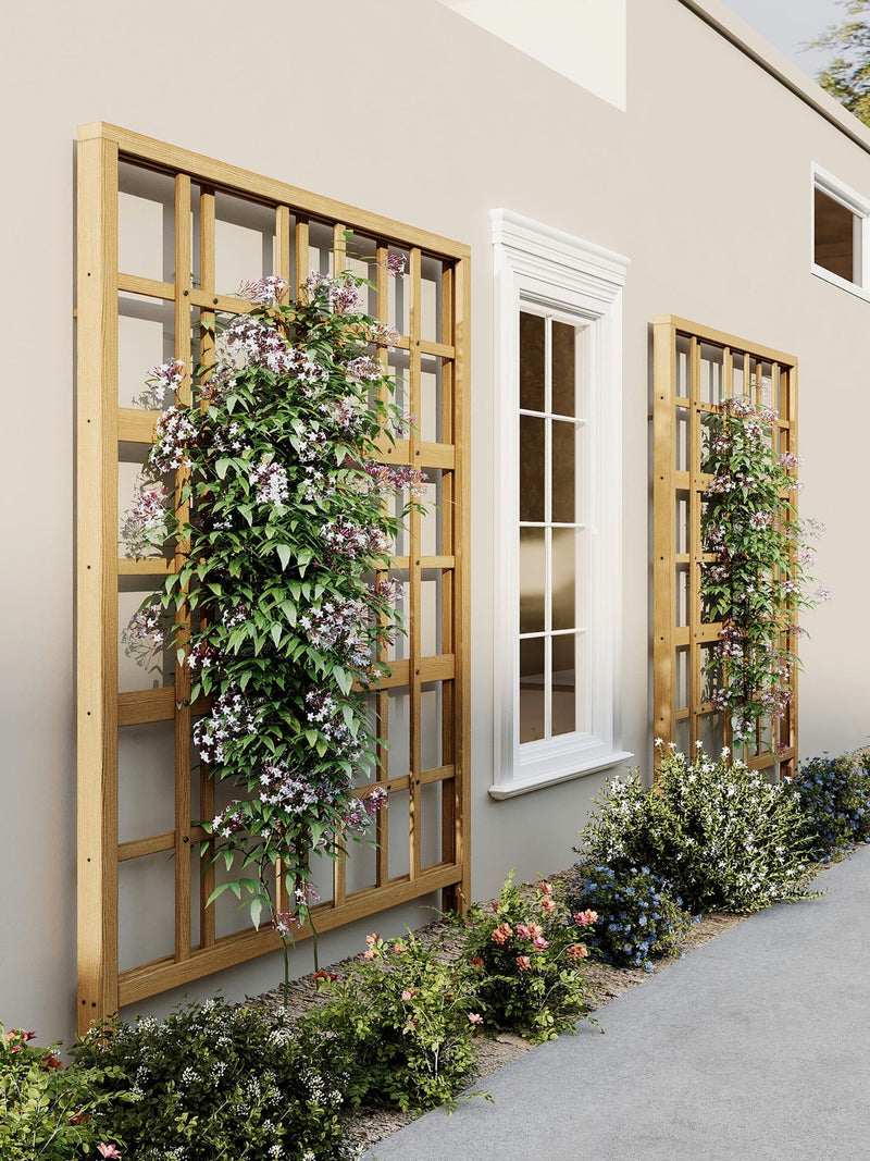 contemporary wood trellis Cedar Modern Trellis
