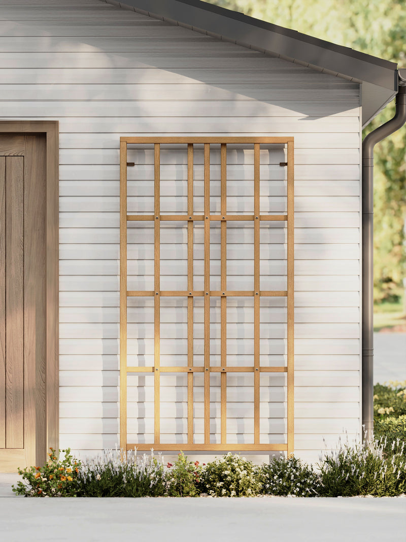 contemporary wooden trellis Cedar Modern Trellis