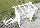 Fairfield Arbor with Gate and Wings Arbor Vita 