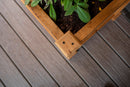 Rosewood Planter with Trellis Planter Vita 