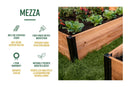 MEZZA 4x4x11 Garden Bed Garden Vita 