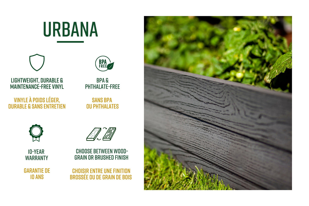URBANA 4x4x11 Garden Bed, 2 Pack