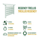 Regency Privacy Screen Trellis Vita 