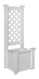 CLASSIC Kensington Planter Box & Trellis Planter na 