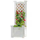 CLASSIC Kensington Planter Box & Trellis Planter na 