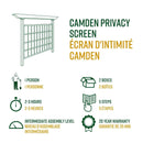 Camden Privacy Screen Trellis Vita 