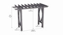 Summerwood Craftsman Arbor Arbor Vita 