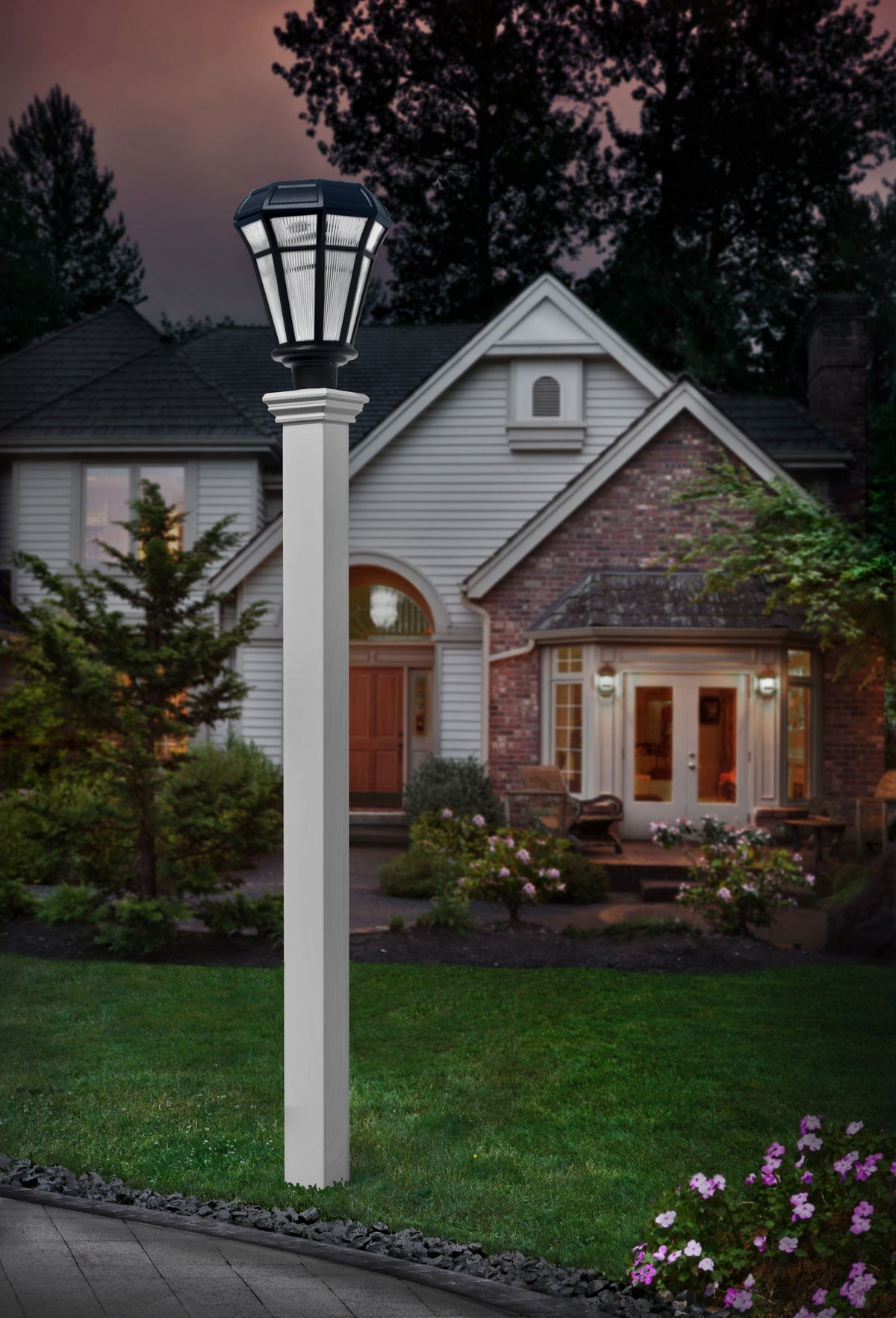 Eton garden post light kit on sale