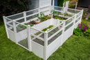 CLASSIC 8x12 Keyhole Composting Garden Garden Vita 