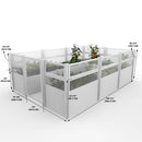 CLASSIC 8x12 Keyhole Composting Garden Garden Vita 