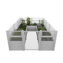 CLASSIC 8x12 Keyhole Composting Garden Garden Vita 