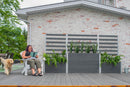 URBANA Parklette Combo With Trellis