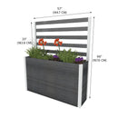 URBANA Large Parklette with Trellis