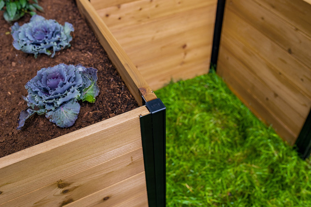 MEZZA 6x6 Keyhole Composting Garden