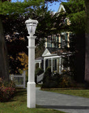 Sturbridge Lamp Post Decor na 